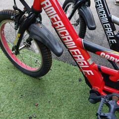 ありがとうございました！自転車🚲️赤と黒の２台★16インチお子さ...