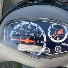 レッツ4G FI車　始動確認済　ジャンク扱い　取引限定の画像