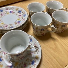 コーヒーカップソーサーの画像