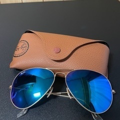 サングラス Ray Ban AVIATOR フラッシュレンズ