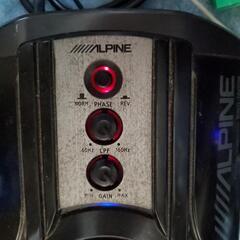ALPINEサブウーファーの画像