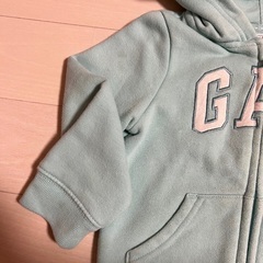 GAP ロゴパーカー フルジップ 100cmの画像