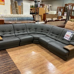C1*452[ご来店頂ける方限定]コーナーソファー5点セット