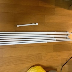 突っ張り棒とウォールラックもろもろ【取引中】
