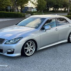 激渋　カスタムカー　200系　クラウン　アスリート　レザー・車高...