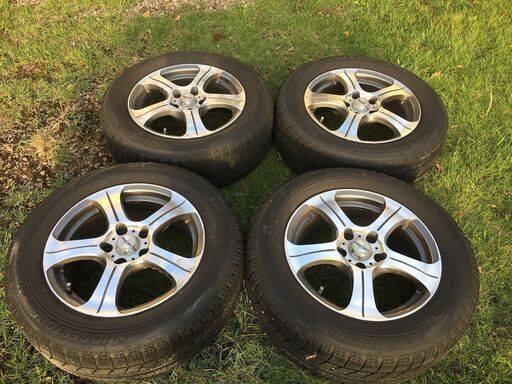 タイヤホイールセット（スタッドレス）4本（１本難あり）