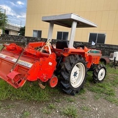 クボタトラクター L1-245D四駆24馬力ディーゼル耕運幅1500の画像
