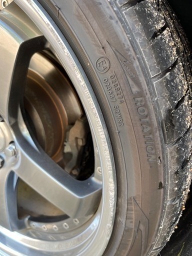 値下げしました！　ホイール　タイヤ　SSR プロフェッサー SP4 20インチ 4本