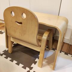 きこりの小いす、テーブル