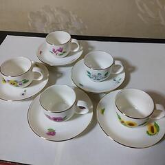 デミタスカップ　5客の画像