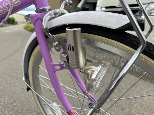 22インチ　子供用自転車　ヘルメット付き