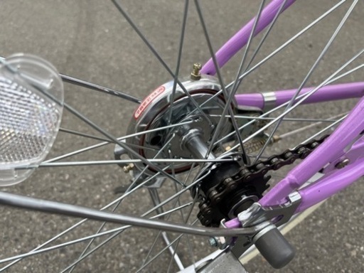 22インチ　子供用自転車　ヘルメット付き