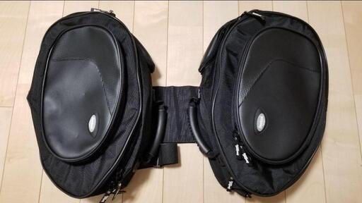 限界値下げ中！！！バイク用 ツーリング サイドバッグ 《2個セット》 レインカバー付き