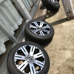 デリカd5新車外しホイールタイヤ