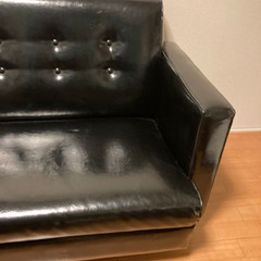 2シーター　エナメルソファ【値下げしました！】の画像