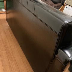 2シーター　エナメルソファ【値下げしました！】の画像