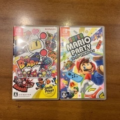 格安❗️switch ソフト　マリオパーティ　ボンバーマン　セット
