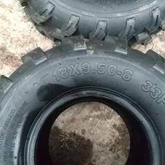 値下げ【現金決済】バギー　タイヤ　４本セット　イボの画像