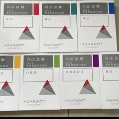 アガルート　司法試験　重要問題習得講座　2022 最新