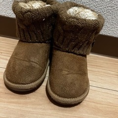 バースデイ　ムートンブーツ　kids 15㎝の画像
