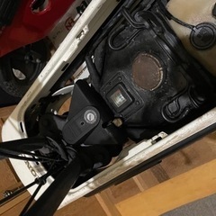 【書類あり】モトコンポ／ホワイト《レストア中》エンジン始動します！の画像