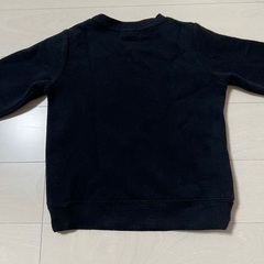 子供服 はらぺこあおむし 裏起毛トレーナー 95cmの画像