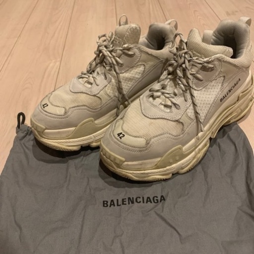 BALENCIAGA(バレンシアガ) Triple s ホワイト　42(27.5)