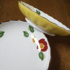 お皿 ５客 つばきの画像