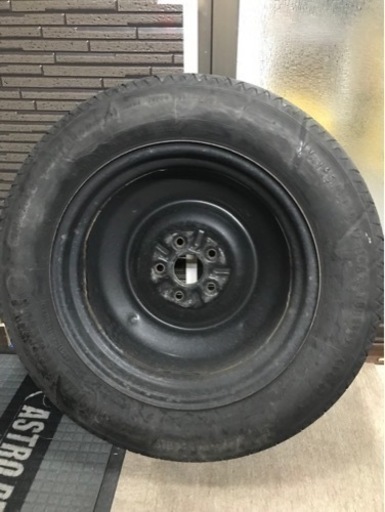 アルファード スペアタイヤ  17インチ   T165/80R17 114.3 5H
