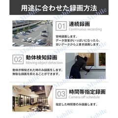 新品未使用品⭐️見守りに⭕️防犯カメラ 屋外カメラ 400万画素 夜間フルカラー 家庭用 ペット 高齢者の画像