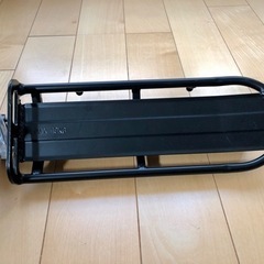 【新品】リアキャリア　ブラック　自転車荷台