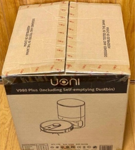 新品、未使用！Uoni v980 plusロボット掃除機