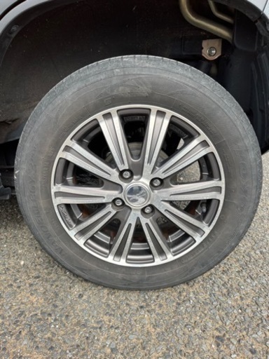 スズキ　ハスラーに使用　ENKI 14インチ　ホイール