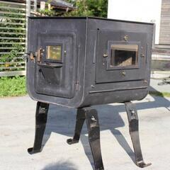 日本製 新保製作所薪ストーブ チョッパー 煙突付き