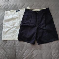 未使用！POLO ラルフローレン ハーフチノパン 2着