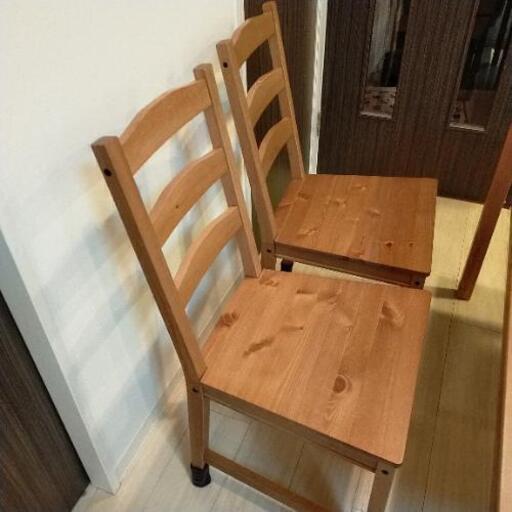 ダイニングテーブルセット　机＋椅子4脚