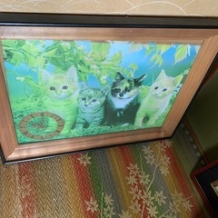 猫ちゃんの額縁