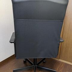 回転チェア ブラックの画像