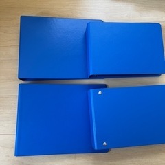 ほぼ未使用　バインダー　4点セットの画像