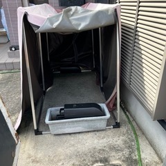 自転車車庫　物置