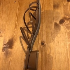 細ストラップ 3センチヒール　24.5センチの画像