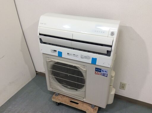 （4/26受渡済）YJT5269『安心30日間保証付』【MITSUBISHI/三菱 18畳用エアコン】美品 2019年製 霧ヶ峰 MSZ-ZD5619S-W エアコン 壁掛型 タンデム型 200V