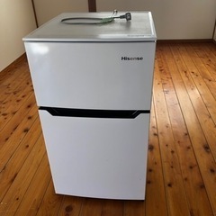 ハイセンス　2ドア冷凍冷蔵庫