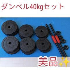 ダンベル 40kg 20kg 2個セット バーベル 可変式 多段...