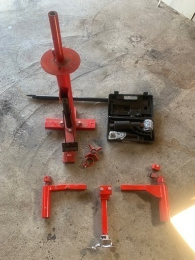 手動タイヤチャンジャー　ギヤレンチ付　訳あり