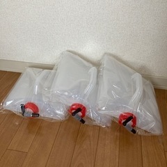 【受け渡し確定】水用タンク　折り畳み