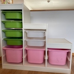 【取引完了】IKEA おもちゃ箱子供収納 