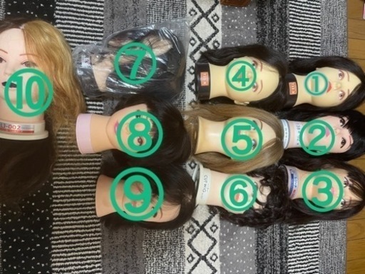 カットウィッグ　バラ売り可