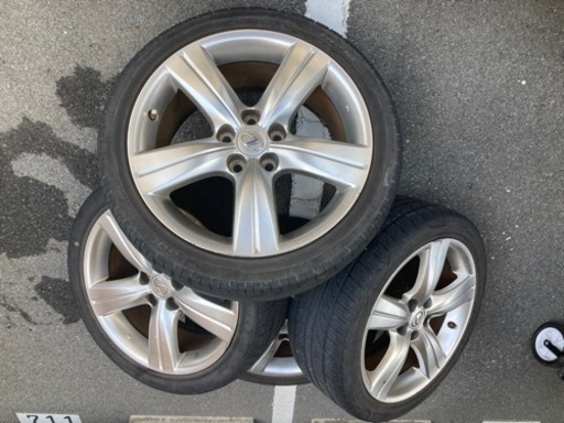 純正 トヨタ レクサスGS GS430 UZS190 アルミホイール　スタッドレス用にいかがですか？ 4本セット‼️18x8JJ PCD114.3 +45