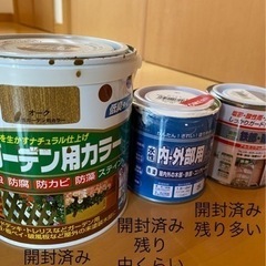 （取引決定）ペンキ（未開封もあり）の画像